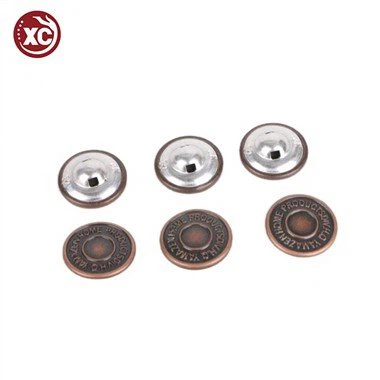 Málmhnappar fyrir denim